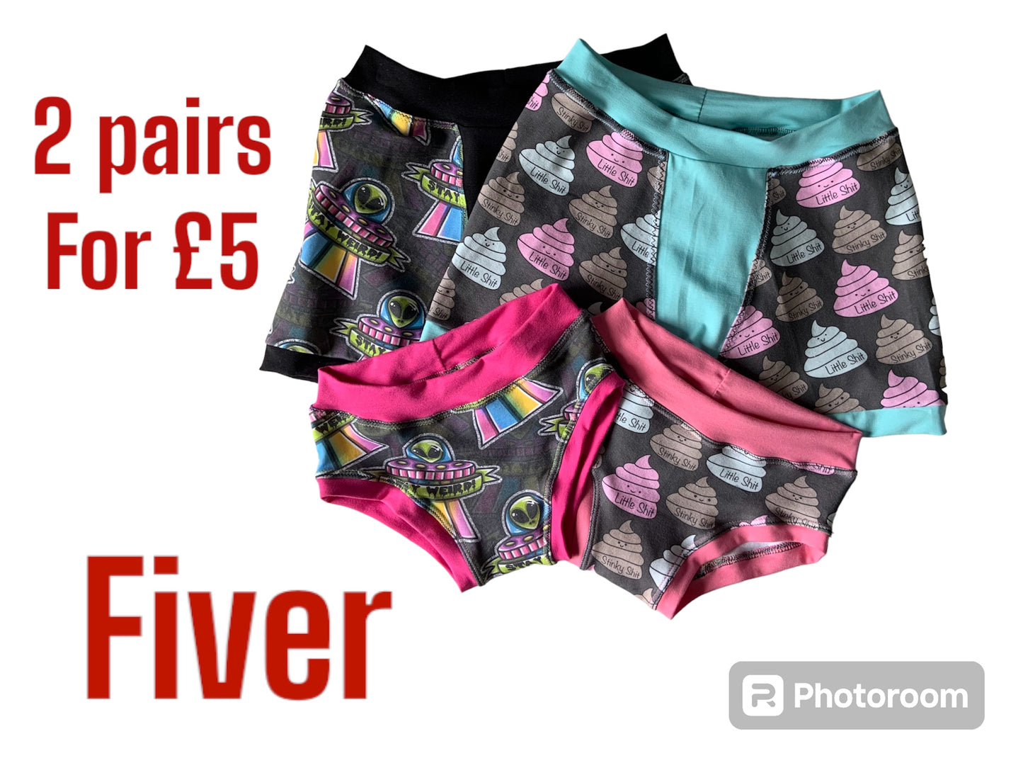 Surprise undies 2 for £5