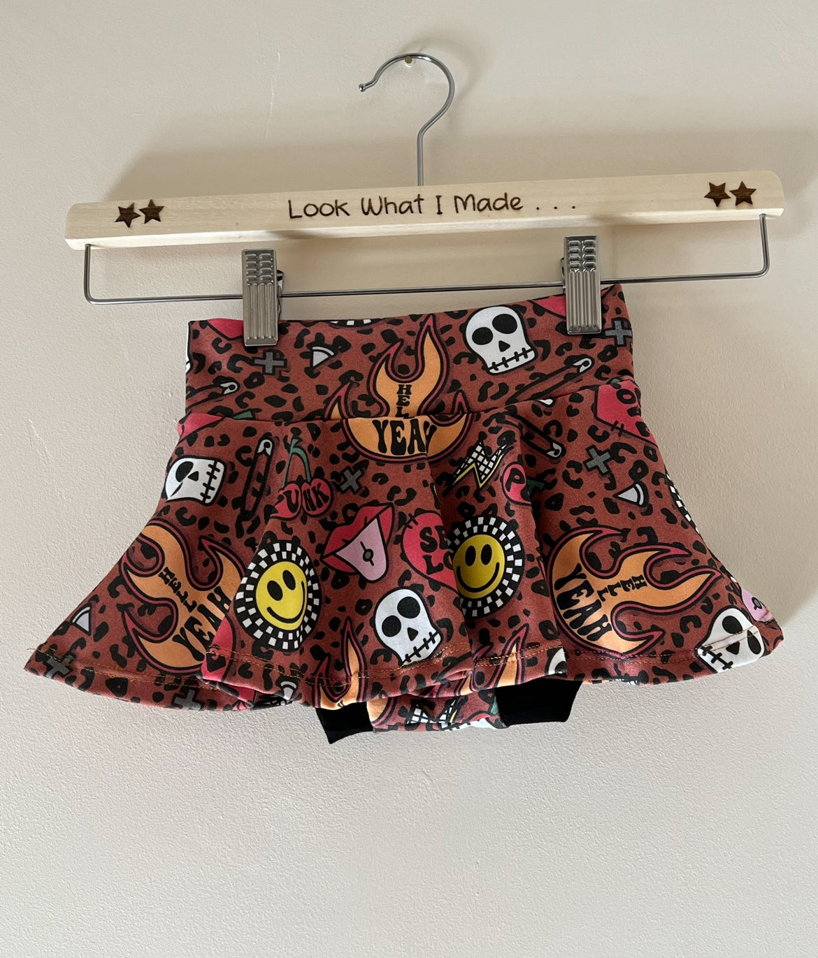 surprise scrap skort